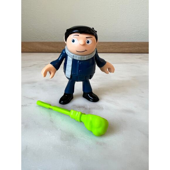 Imaginext Minions The Rise of Gru - Gru's Rocket Launcher Bike Figure Complete - Picture 5 of 9